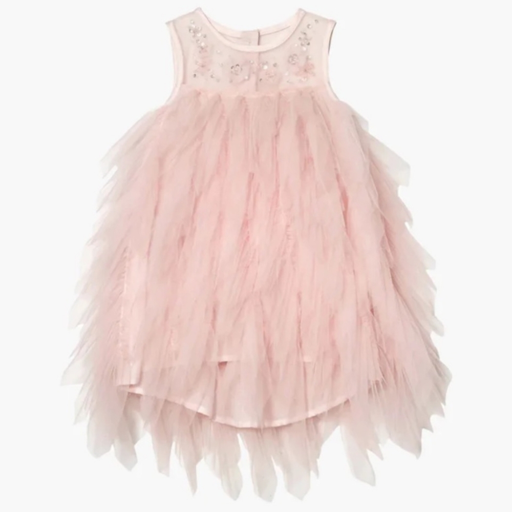 Tutu du Monde Pink tulle sleeveless Dress Size 6-12 Months